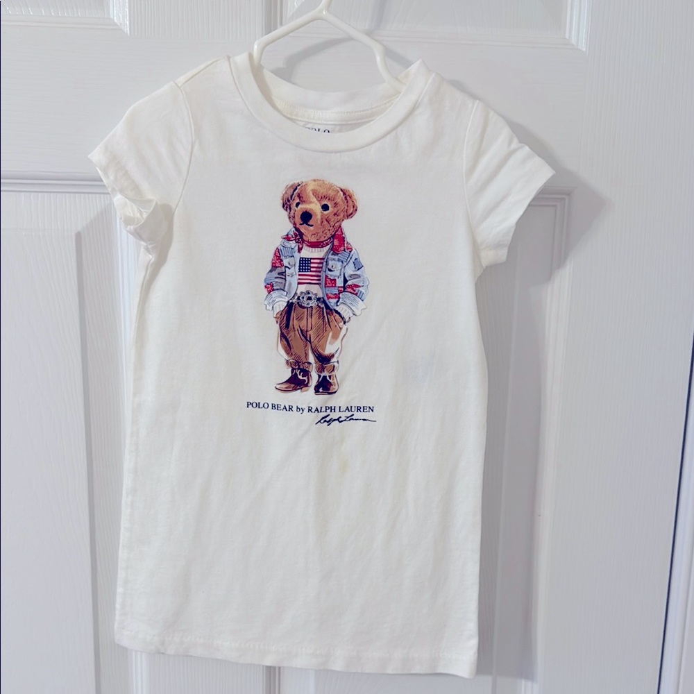 Ralph Lauren White Short Sleeve Tee